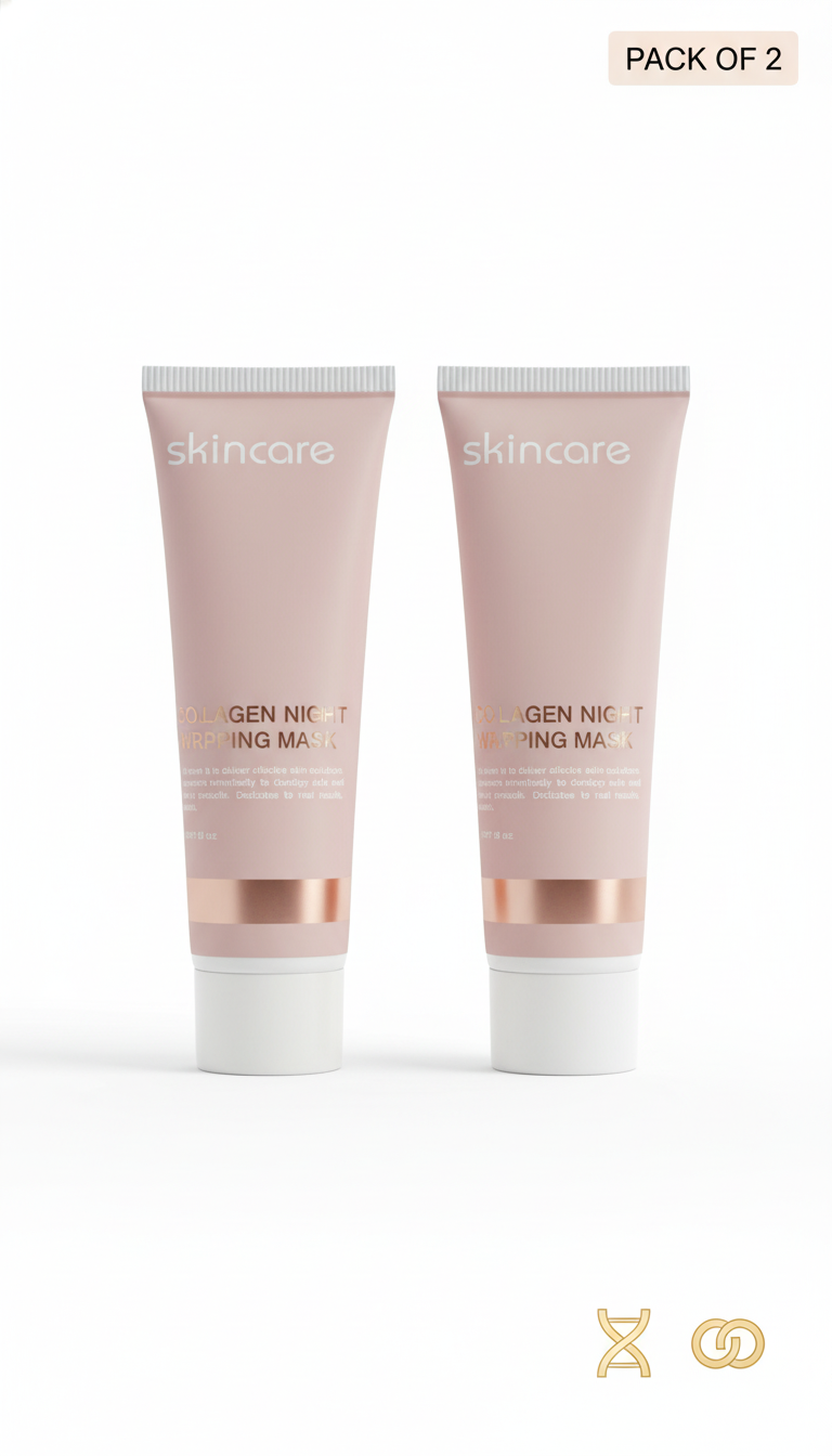 Collagen Night Wrapping Peel Off Mask Pack of 2